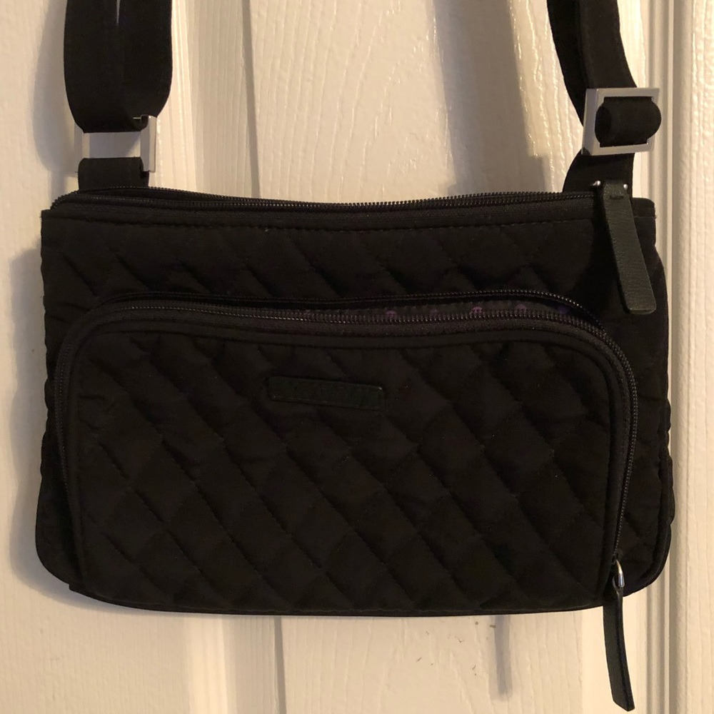 Vera Bradley Classic Black Little Hipster VEUC